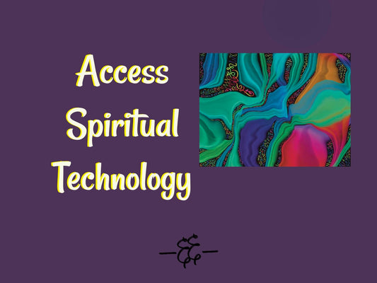 Access Spiritual Technology - Light Language Art - Digital Download - DNA Activation - Light Body - Metaphysical Healing - Quantum Level