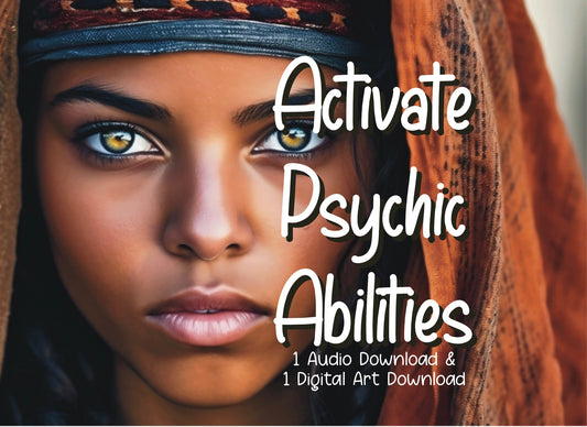 Activate Psychic Abilities - Light Language Audio & Visual - Clairvoyant - Clairaudient - Clairsentient
